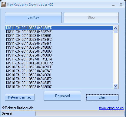 kasperky key downloader 4.30